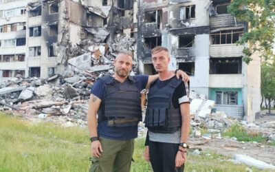 Due volontari e tredici missioni benefiche in Ucraina: la storia di Stefano e Daniele