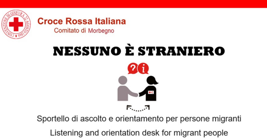 CRI di Morbegno, partito il progetto “Nessuno è straniero”