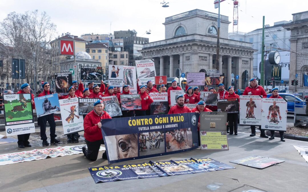 “La legge IGNORA gli animali”: anche i City Angels al corteo a Milano